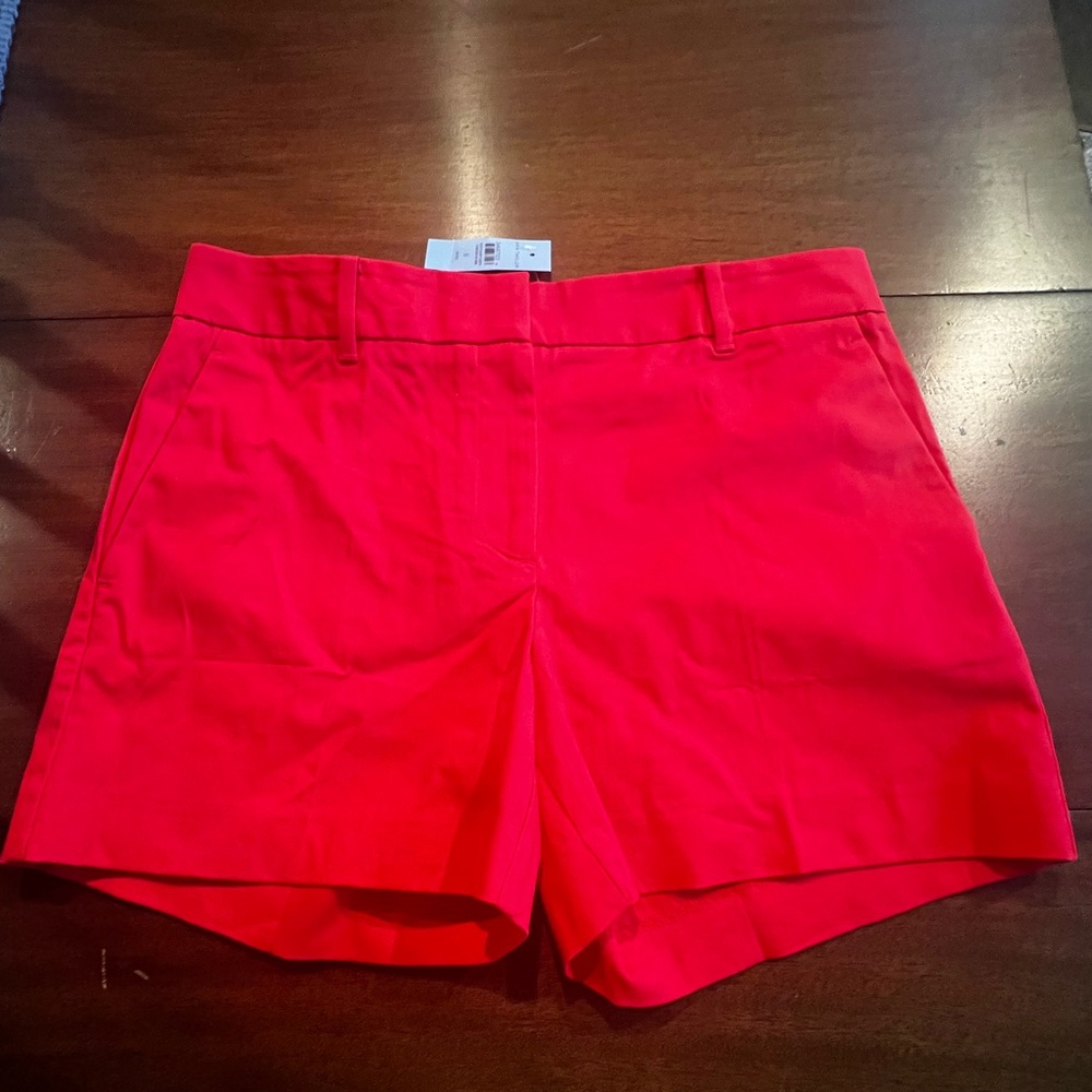 Vibrant Red Women's Shorts